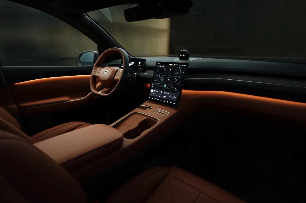 Ακαθαρή Ηλεκτρική 2024 Nio EC7 SUVs Πρώτο Μεγάλο Αυτοκίνητο 100kwh 635km 3