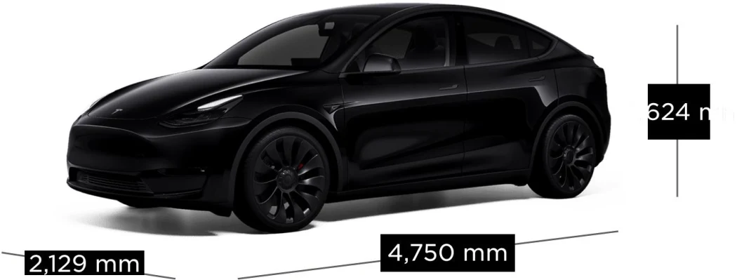 2024 Πλήρως ηλεκτρικό Tesla Model Y Οικογενειακό αυτοκίνητο AWD Διαφορετικά χρώματα 0